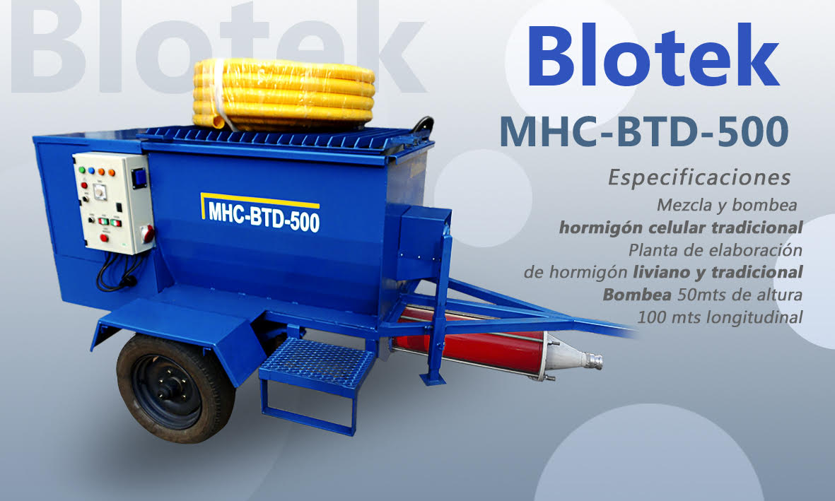 Mezcladora MHC-BTD-500